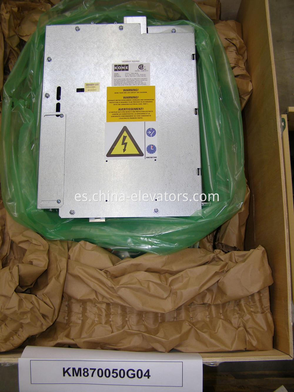 Unidad de elevación KONE V3F25 KM870050G04 KONE Lift V3F25 Drive KM870050G04